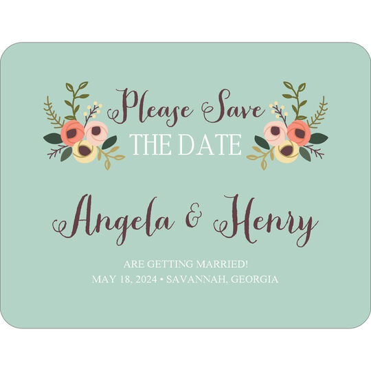 Botanical Bouquet Save the Date Cards